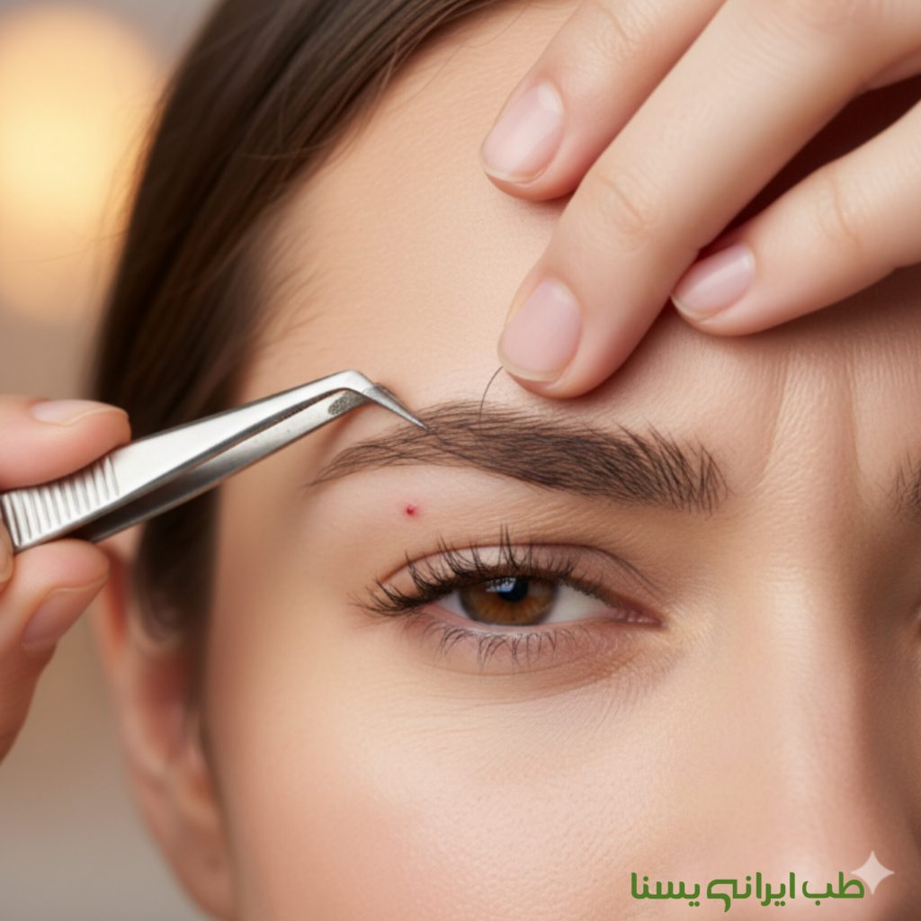 احتیاط در استفاده از موچین